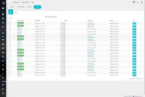 Platforma custom de tip CRM - Medicover