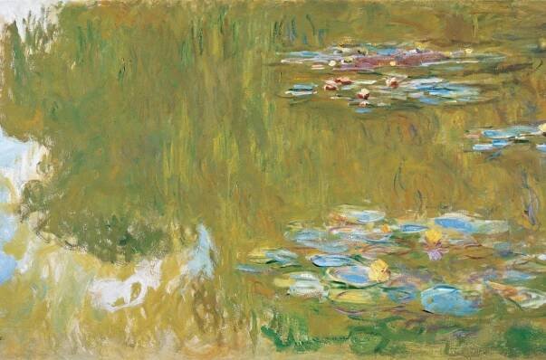 Albertina_Bild 2_Claude Monet_Seerosenteich um 1919_Albertina, Wien - Sammlung Batliner-web