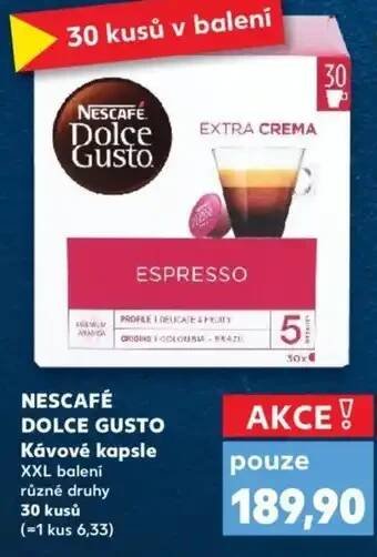 Kaufland NESCAFÉ DOLCE GUSTO Kávové kapsle nabídka