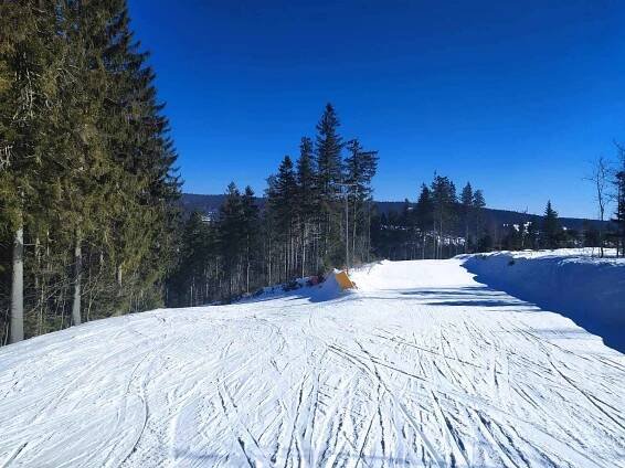 Ski centrum Říčky v Orlických horách.