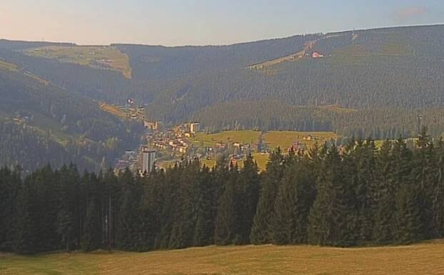Web kamera Pec pod Sněžkou bouda Karlovka