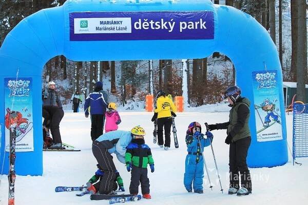 Ski areál Mariánské lázně - informace a mapa
