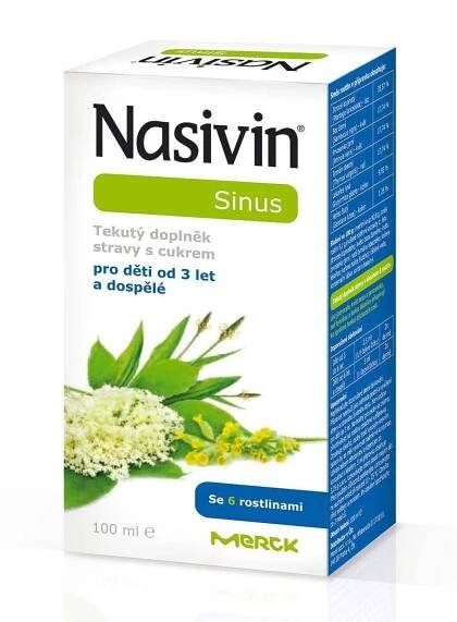 Nasivin Sinus sirup 100 ml