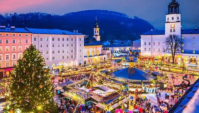 Adventní Salzburg + VÁNOČNÍ TRHY U JEZERA WOLFGANGSEE