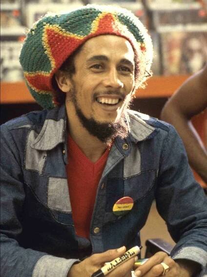 BOB MARLEY 1979 Tower Records Hollywood