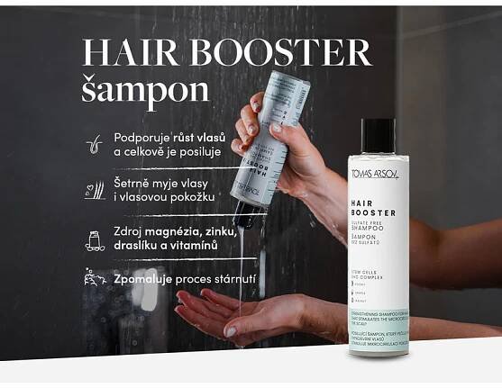 Tomas Arsov+ Hair Booster šampon 250 ml