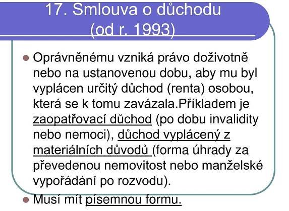 PPT - Smlouvy PowerPoint Presentation, free download - ID:3722349