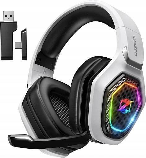 Bezdrátová herní sluchátka do uší OZEINO 7.1 Bluetooth PS4 PS5 PC
