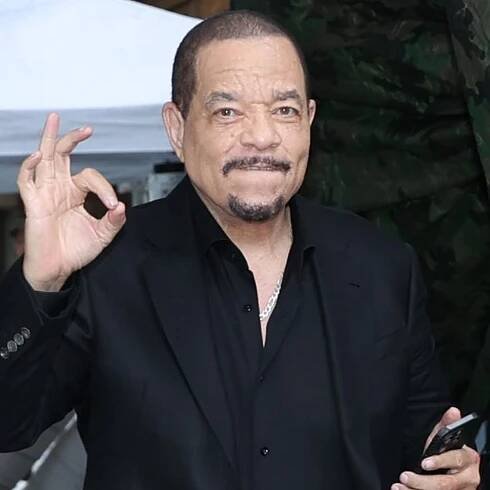 Ice-T is seen on the set of "Law and Order: Special Victims Unit"