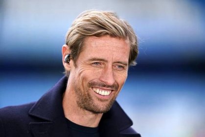 Peter Crouch shared a cheeky joke about wife Abbey Clancy