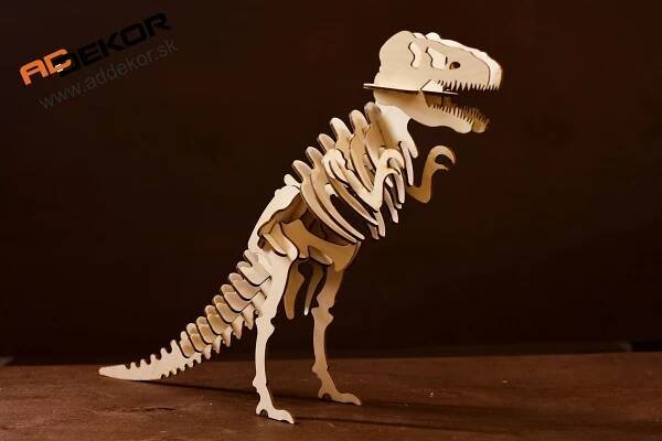 3d skladacka t-rex