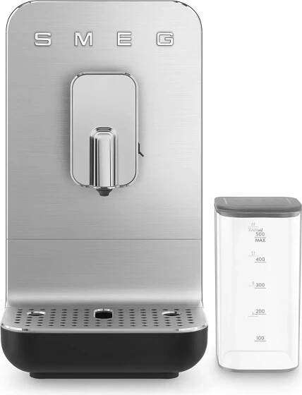 SMEG BCC13BLMEU Espressomaschine mit Milchfunktion schwarz