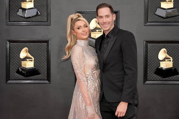 Paris Hilton and Carter Reum