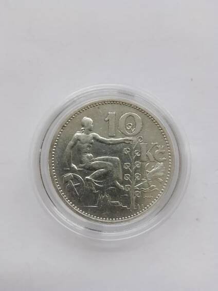 10 Kč 1931,Ag - Numismatika