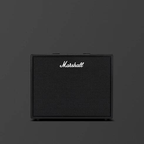 Front facing image of the Marshall CODE50 Combo.