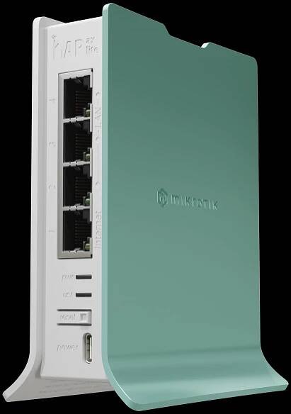Router MikroTik hAP ax lite, AX600, 4x 1Gb port | IPMEDIA - Distributor síťových technologií