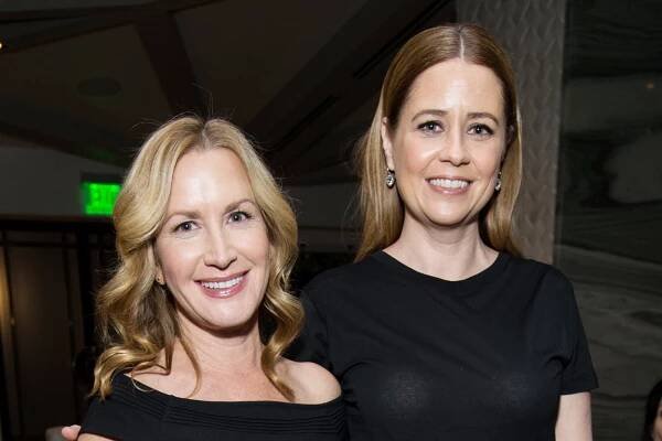 Angela Kinsey and Jenna Fischer