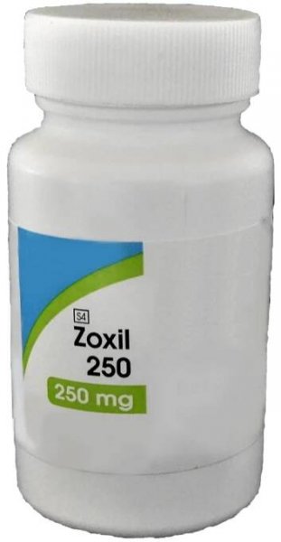 Zoxil 250mg Bottle