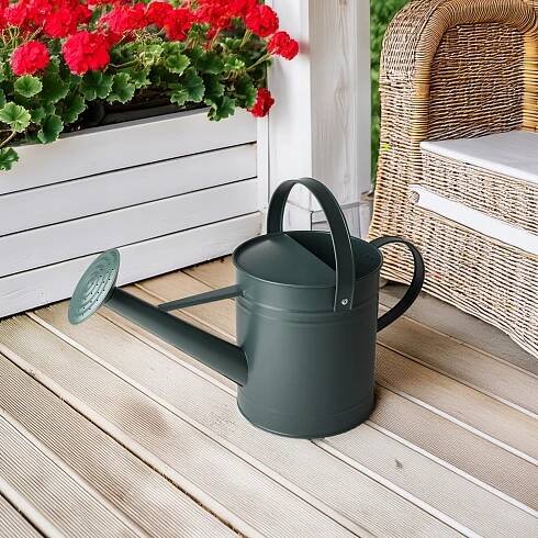 KONEV 5L ZAHRADNÍ VELKÁ NA ZALÉVÁNÍ NA BALKON DOMÁCÍ RETRO ZELENÁ Kód výrobce 917215