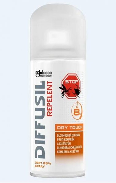 DIFFUSIL Repelent DRY TOUCH 100 ml