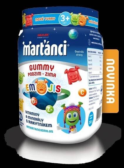 Walmark Marťánci Gummy PODZIM-ZIMA 50 tablet
