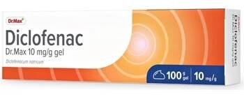 DICLOFENAC DR.MAX DRM 10MG/G GEL 1X100G I