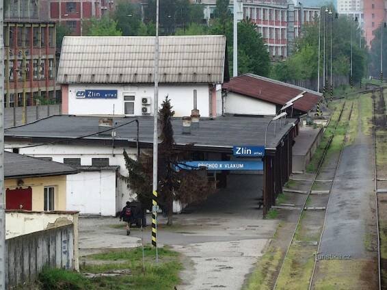 Vlakové nádraží Zlín - Střed