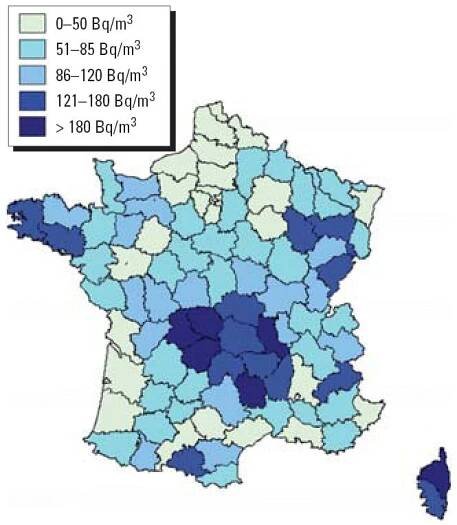 Lung Cancer Attributable to Indoor Radon Exposure in France: Impact of the Risk Models and Uncertainty Analysis | Environmental