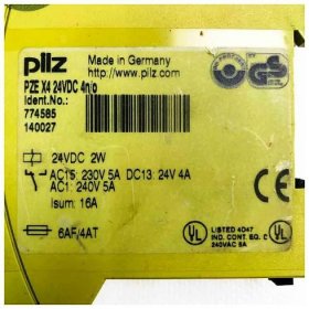 Pilz PZE X4P C 24VDC 4n/o, 774585 Sicherheitsrelais