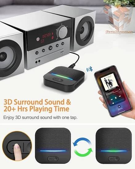 BazarExpress - Marketplace - Bluetooth audio přijímač pro hifi vež s Jack 3,5mm a Cinch(RCA)