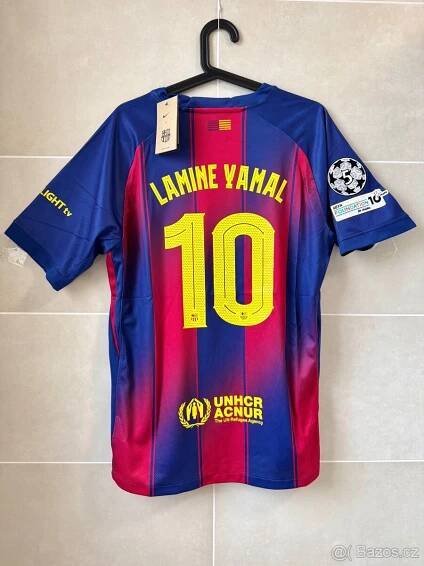 FC Barcelona dres 25/26 – Lamine Yamal #10 Velikost L