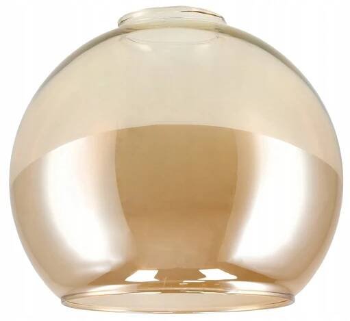 Skleněné stínítko pro stropní lampu, stolní lustr, koule, jantar Amber