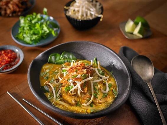 Coconut Curry Chicken Noodle Soup Recipe