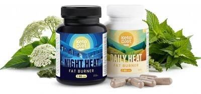 KetoDiet HEAT spalovače tuků denní & noční 60 kapslí od 819 Kč - Heureka.cz