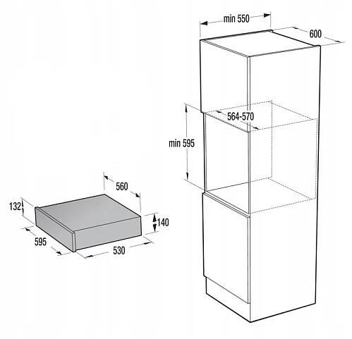 Sada GORENJE BCS798S24BG + CMA9200BG + WD1410BG - Allegro