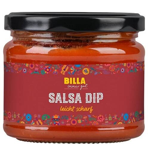 BILLA Salsa Dip leicht scharf