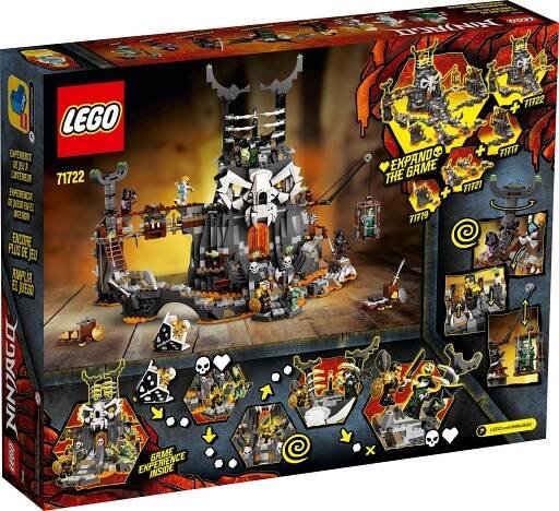 LEGO Ninjago 71722 Kobky Čaroděje lebek