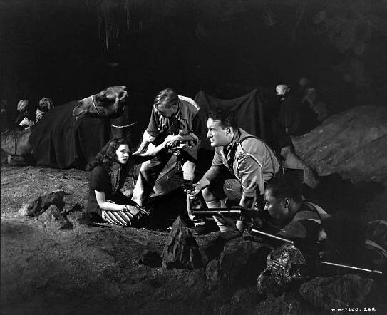 Západ slunce - Z filmu - Gene Tierney, George Sanders
