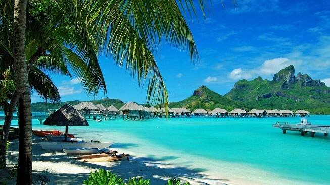 Laut Biru Goa India Wallpaper