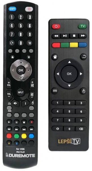 LepsiTV SET TOP BOX - dálkový ovladač duplikát