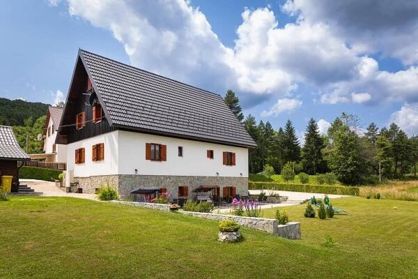 Zahrada ubytování Green lakes house