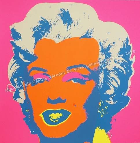 Aukce obrazů | Marilyn Monroe 11.22 | Warhol Andy | Galerie Národní 25 s.r.o.