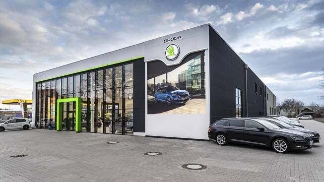Autohaus Skoda Dresden | Referenz | hebelHALLE