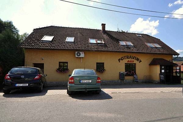 Vidče - prodejna potravin.
