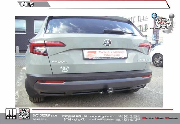 Tažné zařízení Škoda Karoq 08/2023-> │ TažnéLevně.cz
