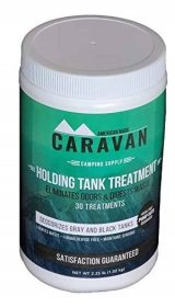 CARAVAN Full-timer's RV Holding Tank Treatment - Eco-Friendly, Probiotic Microbe Enzyme Formula (30 Treatment Powder)