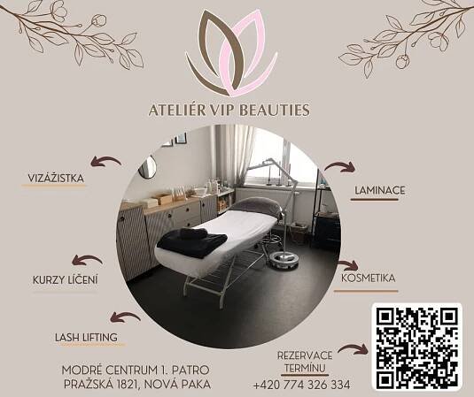 Ateliér VIP beauties - Pražská 1821, Nová Paka | Salóny krásy