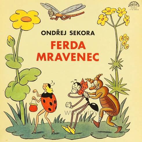 LP Ondřej Sekora ‎– Ferda Mravenec A Brouk Pytlík (1976-79 1)