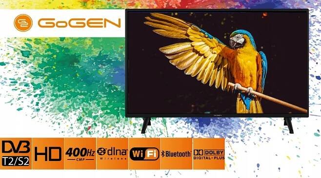 LED TV 24 PALCŮ SMART TV ANDROID dvb-t2 HDR10 HEVEC WIFI Bluetooth 3D technologie bez