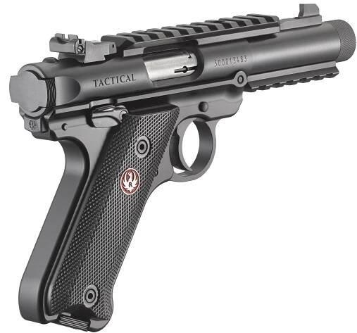 Samonabíjecí pistole Ruger Mark IV Tactical (černá) ráže .22 LR | Zbraně a střelivo 